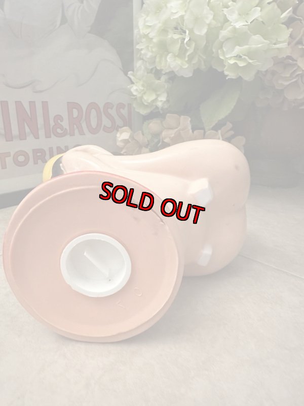 画像8: Disney Goofy plastic Face coin bank 1971 / ディズニーのグーフィー、プラスチック製　フェイス貯金箱 (8)