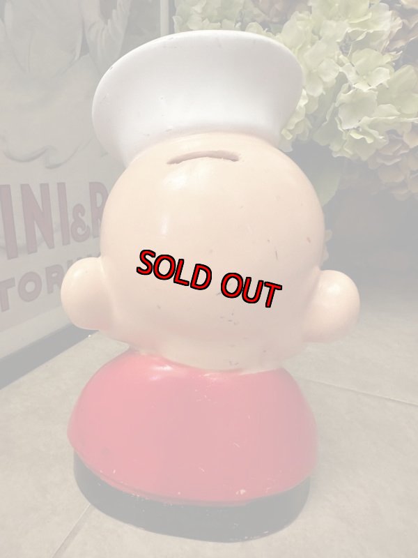 画像6: Popeye plastic Face coin bank 1972 /   ポパイ　プラスチック製　フェイス貯金箱 (6)