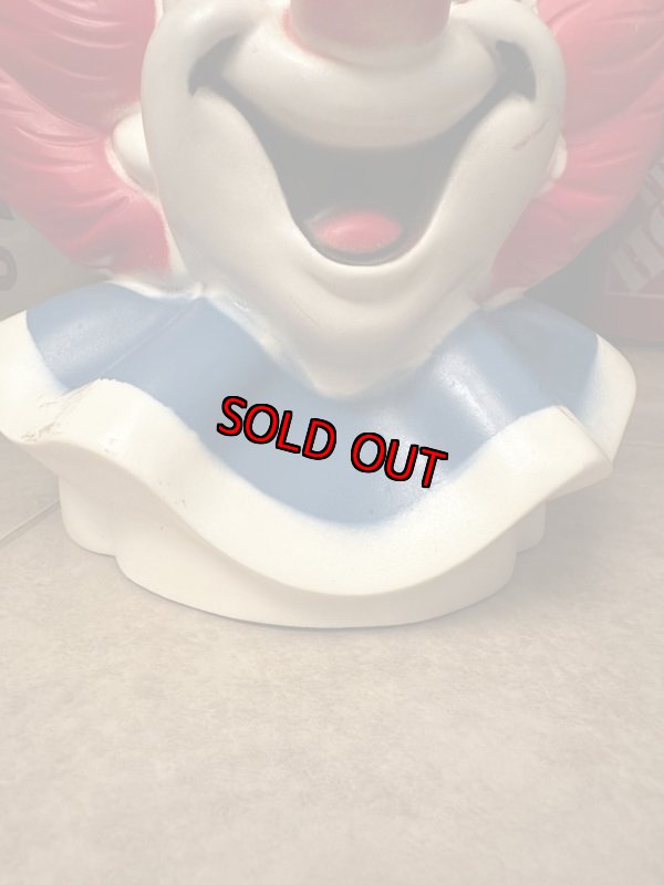 画像3: Bozo plastic Face coin bank 1972 / ボーゾー　ピエロ　プラスチック製　フェイス貯金箱 (3)