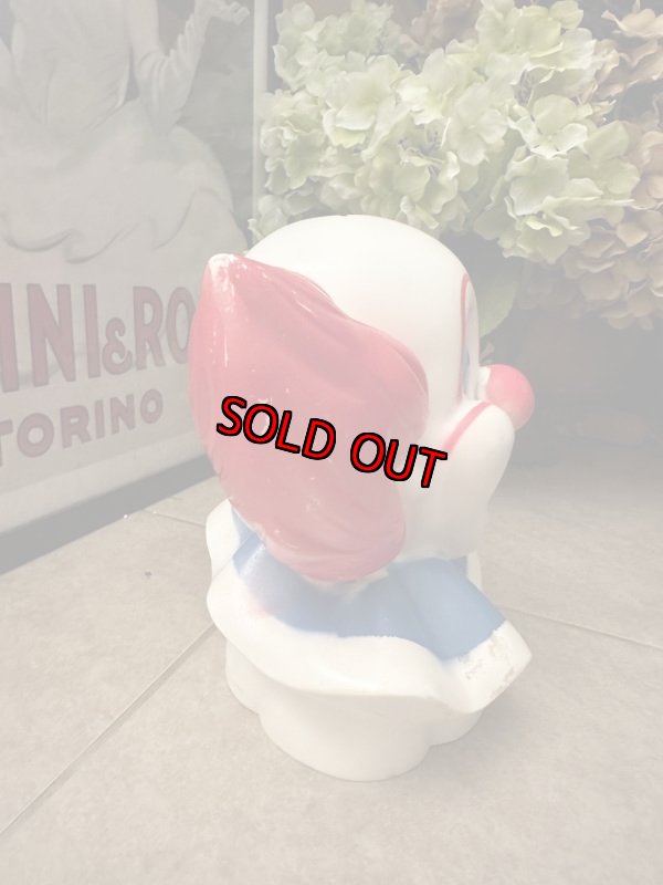 画像7: Bozo plastic Face coin bank 1972 / ボーゾー　ピエロ　プラスチック製　フェイス貯金箱 (7)