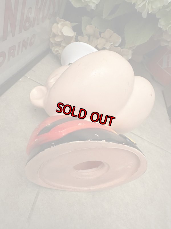 画像9: Popeye plastic Face coin bank 1972 /   ポパイ　プラスチック製　フェイス貯金箱 (9)