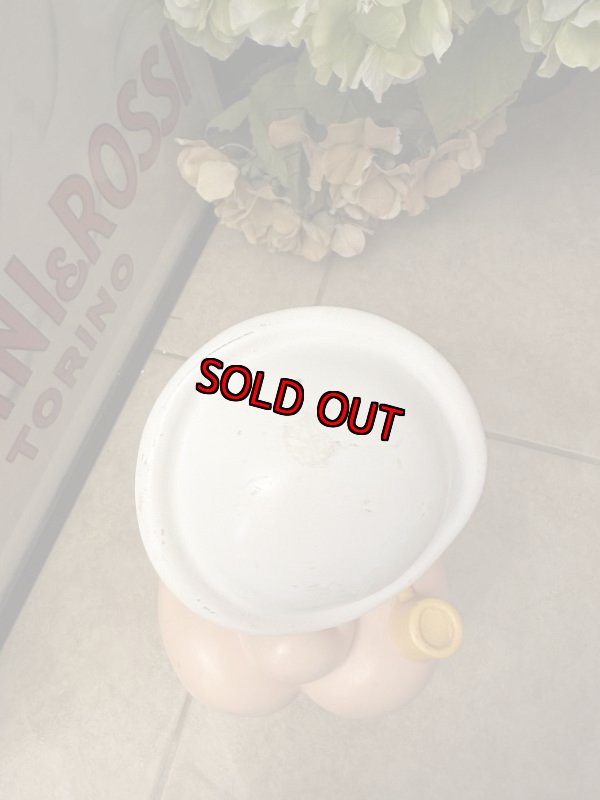 画像4: Popeye plastic Face coin bank 1972 /   ポパイ　プラスチック製　フェイス貯金箱 (4)