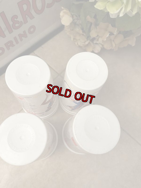 画像10: McDonald’s  Olympic 1988 plastic cups set of 4 / マクドナルド  1988年　オリンピック　プラスチック製　カップ　4個セット (10)