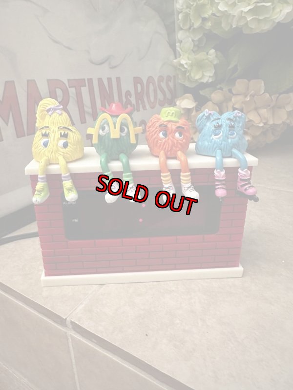 画像2: McDonald’s MCtime LED Alarm Clock FRY GUY  / マクドナルド、マックタイムのフライガイ、アラーム時計 (2)