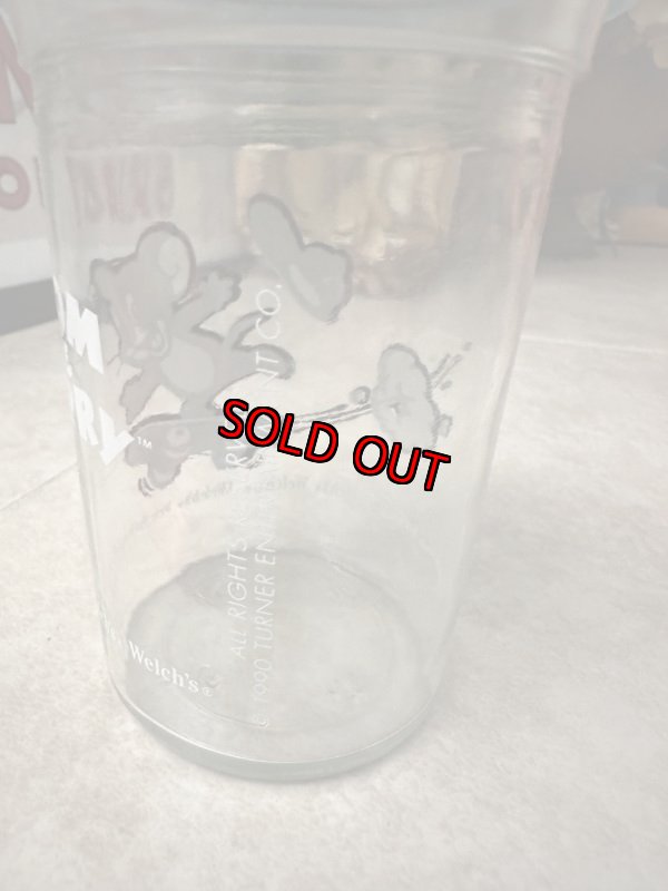 画像8: Tom&Jerry Welch’s  Jerry Skateboard Glass with lid 1990 / ウェルチ ジェリー  スケートボード 蓋付きグラス (8)