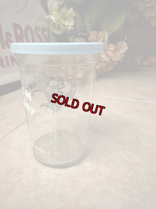 画像3: Tom&Jerry Welch’s Tom Surfing Glass with lid 1990 / ウェルチ トムとジェリー トム サーフィン 蓋付きグラス (3)