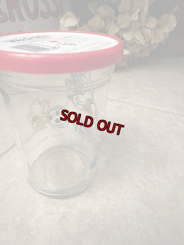 画像4: Tom&Jerry Welch’s Soccer Glass with lid 1991 / ウェルチ　トムとジェリー　サッカー　蓋付きグラス (4)