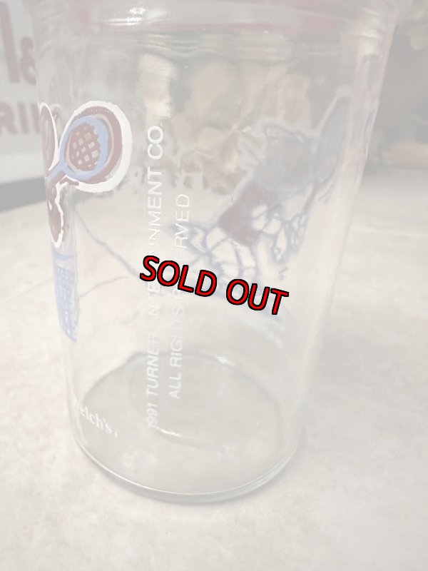 画像10: Tom&Jerry Welch’s Tennis Glass with lid 1991 / ウェルチ トムとジェリー テニス 蓋付きグラス (10)
