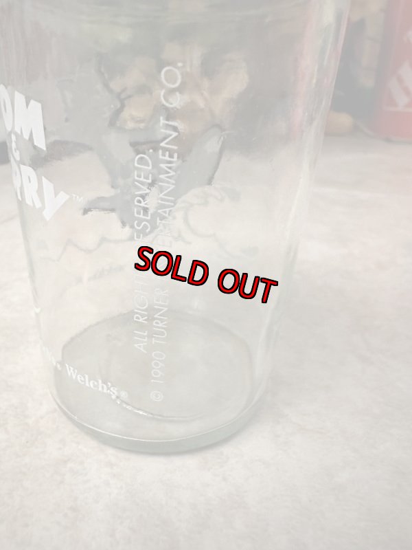 画像8: Tom&Jerry Welch’s Tom Surfing Glass with lid 1990 / ウェルチ トムとジェリー トム サーフィン 蓋付きグラス (8)