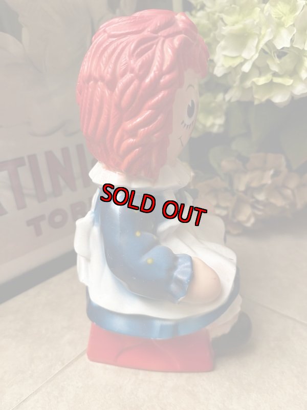 画像7: Raggedy Ann & Andy Ann plastic Coin Bank 1972  / ラガディアン&アンディ　プラスチック製　貯金箱 (7)