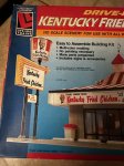 画像2: Kentucky fried chicken  Drive-In plastic model with box / ケンタッキーフライドチキン　箱入り　ドライブイン　プラモデル (2)
