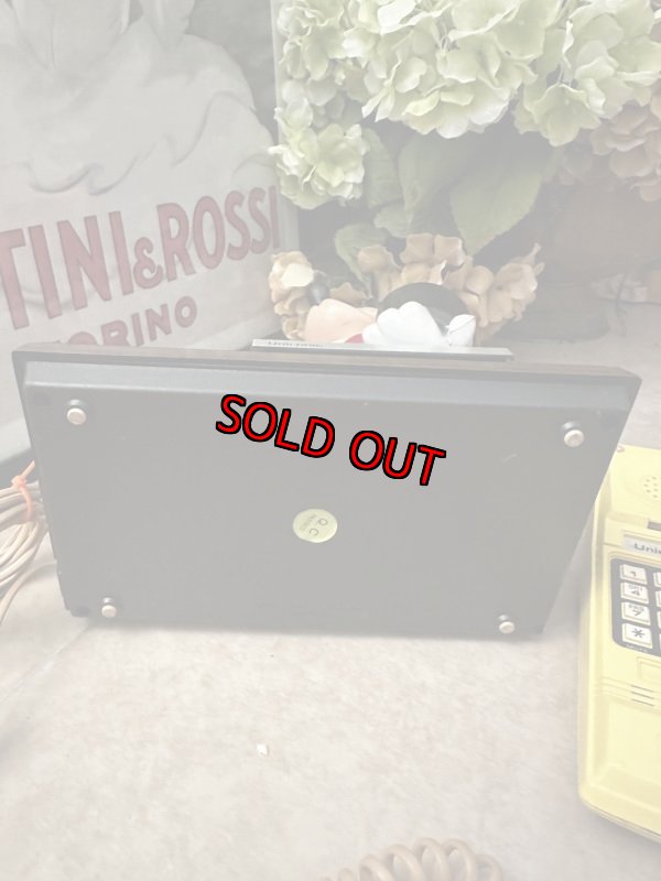 画像11: Disney Mickey Mouse Message pad black telephone / ディズニーのミッキーマウス メッセージ パッド付き 黒 電話機 (11)