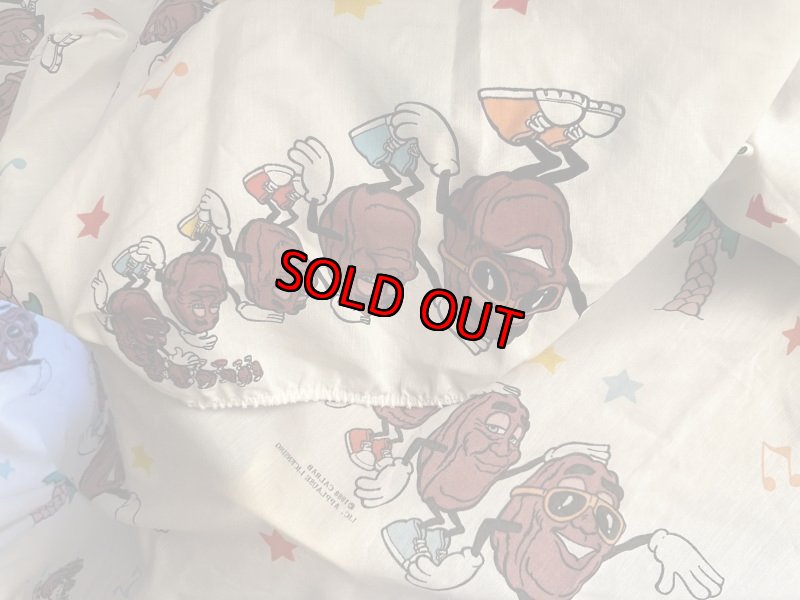 画像9: California Raisins box sheet (C) 1988 / カリフォルニアレーズン　ボックスシーツ (9)