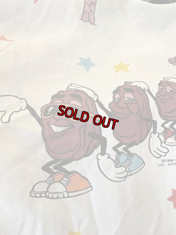 画像3: California Raisins box sheet (C) 1988 / カリフォルニアレーズン　ボックスシーツ (3)