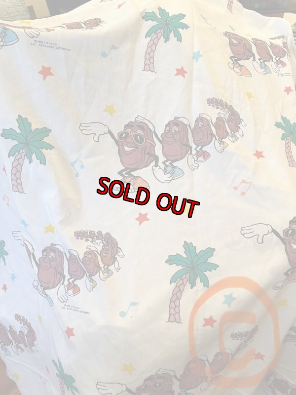 画像1: California Raisins box sheet (C) 1988 / カリフォルニアレーズン　ボックスシーツ (1)