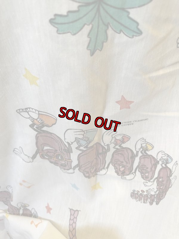 画像8: California Raisins box sheet (D) 1988 / カリフォルニアレーズン　ボックスシーツ (8)