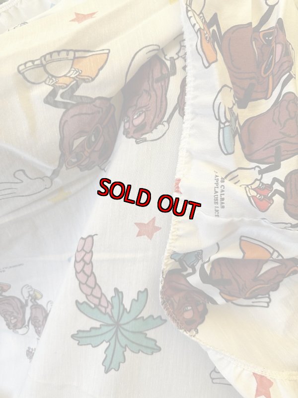 画像7: California Raisins box sheet (D) 1988 / カリフォルニアレーズン　ボックスシーツ (7)