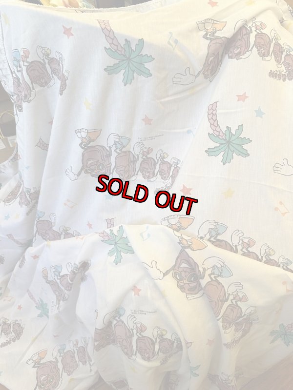 画像6: California Raisins box sheet (D) 1988 / カリフォルニアレーズン　ボックスシーツ (6)