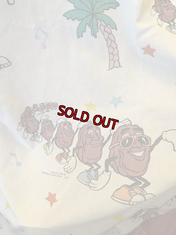 画像8: California Raisins box sheet (C) 1988 / カリフォルニアレーズン　ボックスシーツ (8)