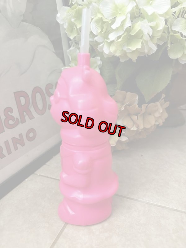 画像4: Dairy Queen Dennis The Menace Pink Margaret Drink Cup  / ディリークィーン　デニス　ザ　メナス　ドリンクボトル　ピンク　マーガレット (4)