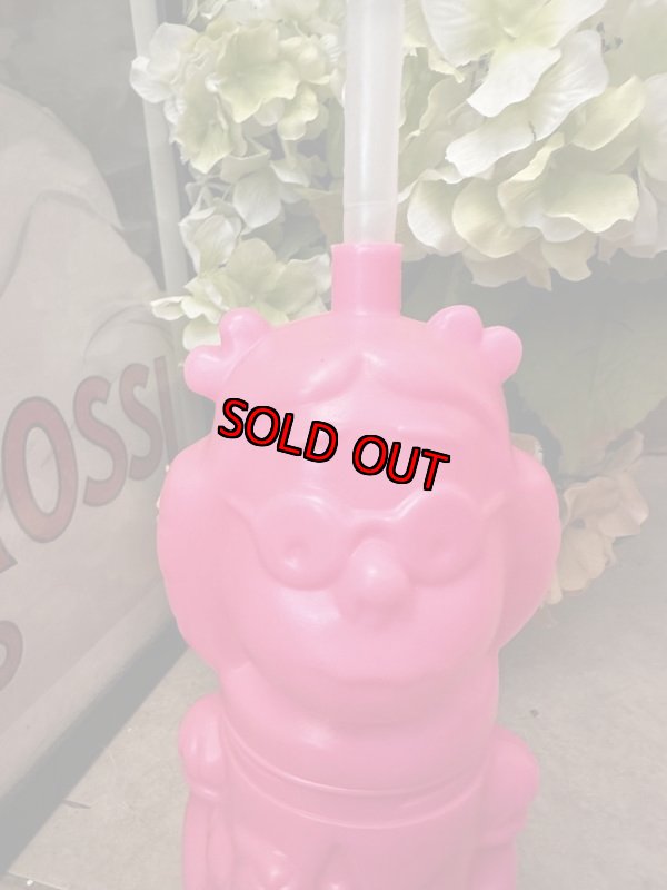 画像2: Dairy Queen Dennis The Menace Pink Margaret Drink Cup  / ディリークィーン　デニス　ザ　メナス　ドリンクボトル　ピンク　マーガレット (2)