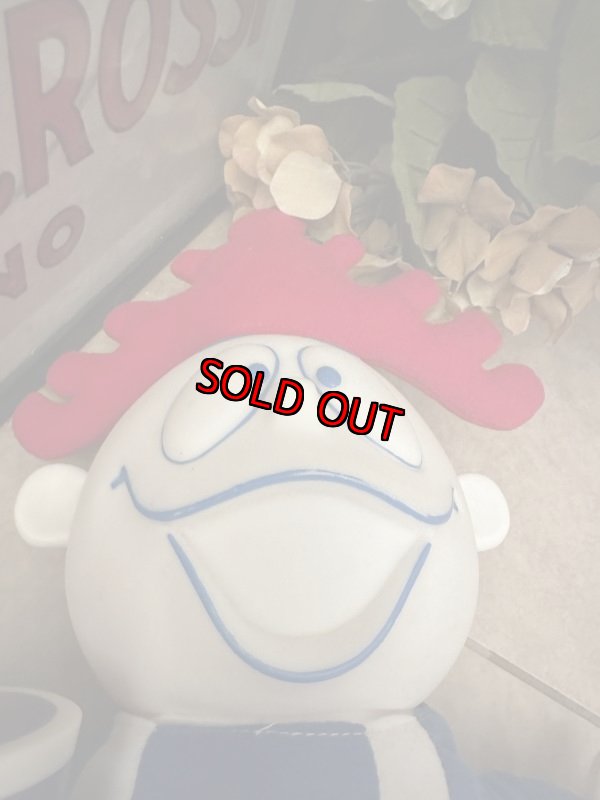 画像9: Hawaiian Punch rubber face Plush Doll  / ハワイアン　パンチ　白x青　ラバーフェイス　ぬいぐるみ　ドール　 (9)