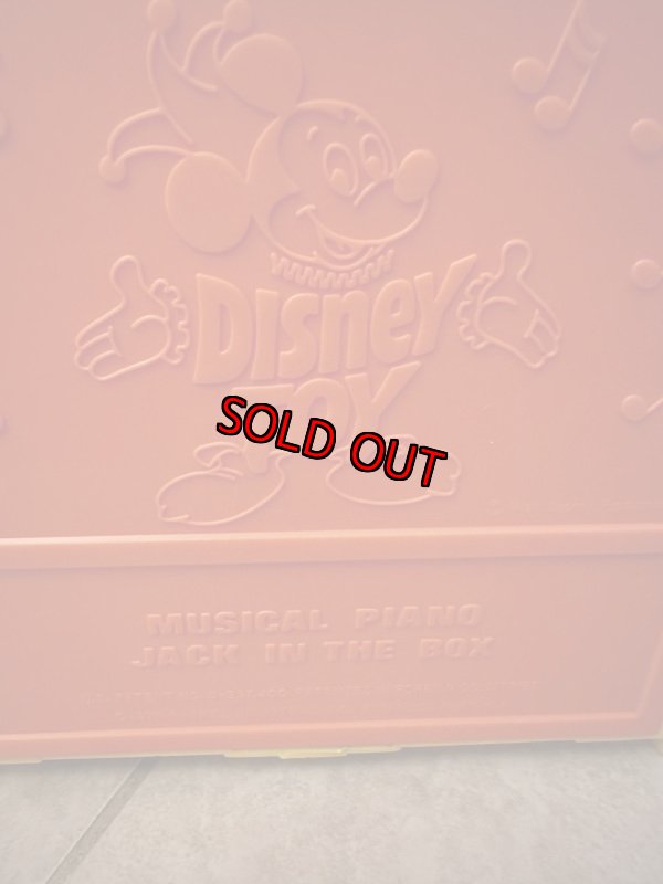 画像9: Disney Mickey Mouse busy pop-up piano Jack in the box 1975 / ディズニーのミッキーマウス ポップアップ ピアノ ジャックインザボックス (9)