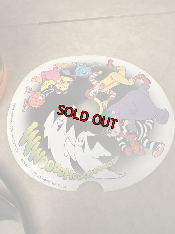 画像9: McDonald’s  Halloween Orange plastic Bucket with bat handle 2001 / マクドナルド  ハロウィン　オレンジバケツ　プラスチック製　 (9)