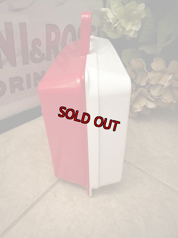 画像5: McDonald’s Happy Meal Red & white Lunch box 1987 / マクドナルド、ハッピーミールトイ  赤と白　ランチボックス (5)