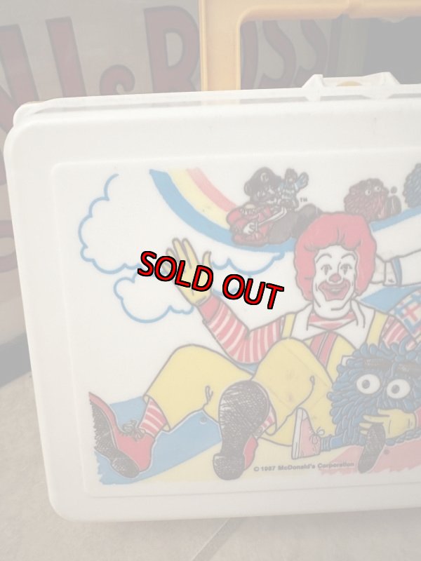 画像2: McDonald’s Happy Meal Yellow & white Lunch box 1987 / マクドナルド、ハッピーミールトイ  黄色と白　ランチボックス (2)