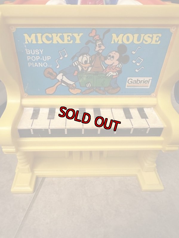 画像5: Disney Mickey Mouse busy pop-up piano Jack in the box 1975 / ディズニーのミッキーマウス ポップアップ ピアノ ジャックインザボックス (5)
