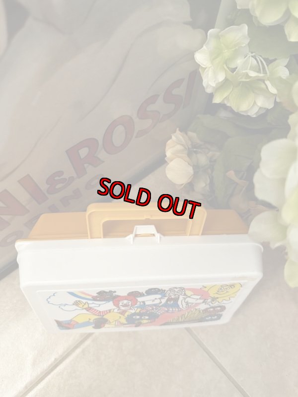 画像4: McDonald’s Happy Meal Yellow & white Lunch box 1987 / マクドナルド、ハッピーミールトイ  黄色と白　ランチボックス (4)