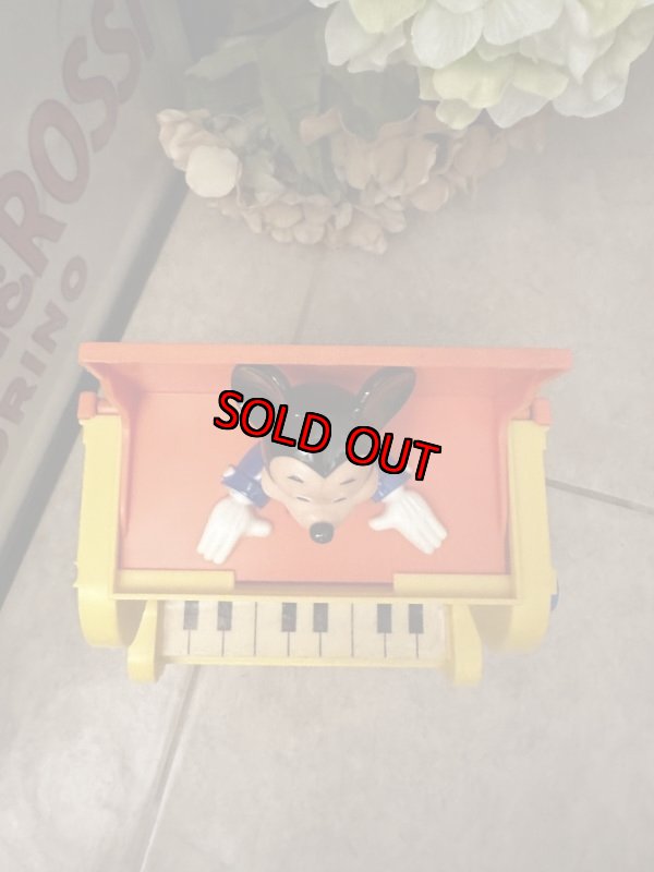 画像6: Disney Mickey Mouse busy pop-up piano Jack in the box 1975 / ディズニーのミッキーマウス ポップアップ ピアノ ジャックインザボックス (6)