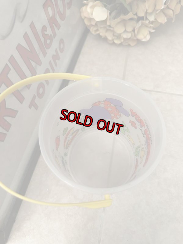 画像5: McDonald’s  Beach Toy plastic Bucket 1989 (B)/ マクドナルド  ビーチトイ　透明バケツ　プラスチック製　ハッピーミール (5)