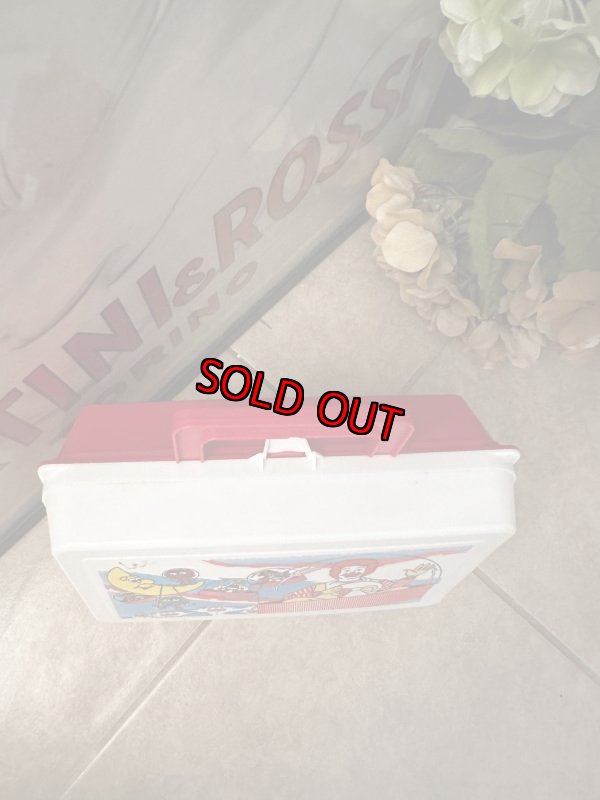 画像6: McDonald’s Happy Meal Red & white Lunch box 1987 / マクドナルド、ハッピーミールトイ  赤と白　ランチボックス (6)