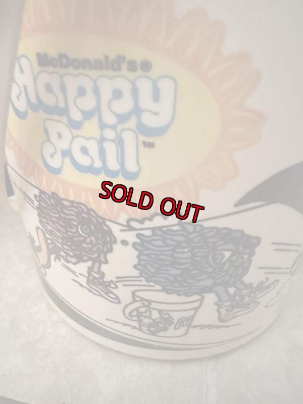 画像7: McDonald’s happy pail Olympic plastic White Bucket 1984  / マクドナルド  オリンピック　バケツ　プラスチック製　ハッピーミール (7)