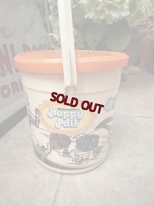 画像3: McDonald’s happy pail Olympic plastic White Bucket 1984  / マクドナルド  オリンピック　バケツ　プラスチック製　ハッピーミール (3)