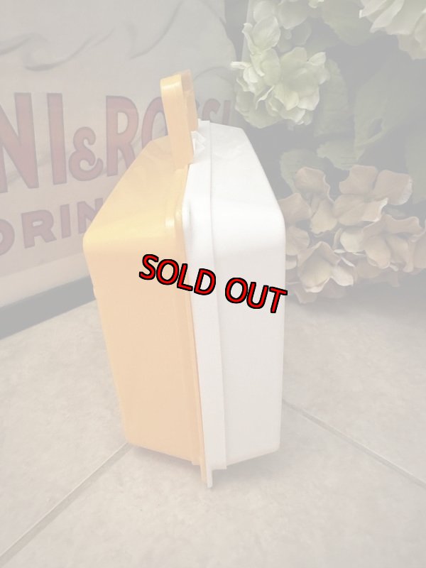 画像7: McDonald’s Happy Meal Yellow & white Lunch box 1987 / マクドナルド、ハッピーミールトイ  黄色と白　ランチボックス (7)