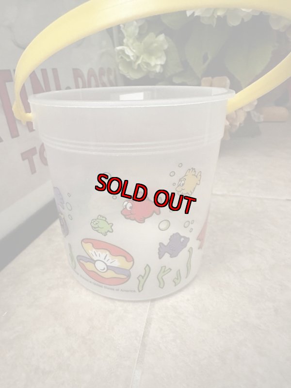 画像3: McDonald’s  Beach Toy plastic Bucket 1989 (B)/ マクドナルド  ビーチトイ　透明バケツ　プラスチック製　ハッピーミール (3)