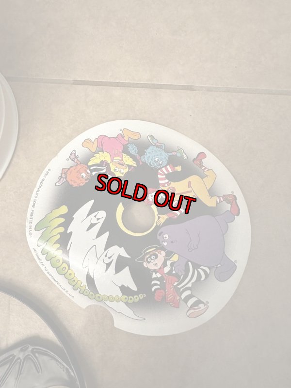 画像11: McDonald’s  Halloween white plastic Bucket with bat handle 2001 / マクドナルド  ハロウィン　白バケツ　プラスチック製　 (11)