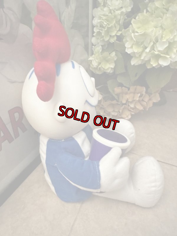 画像8: Hawaiian Punch rubber face Plush Doll  / ハワイアン　パンチ　白x青　ラバーフェイス　ぬいぐるみ　ドール　 (8)