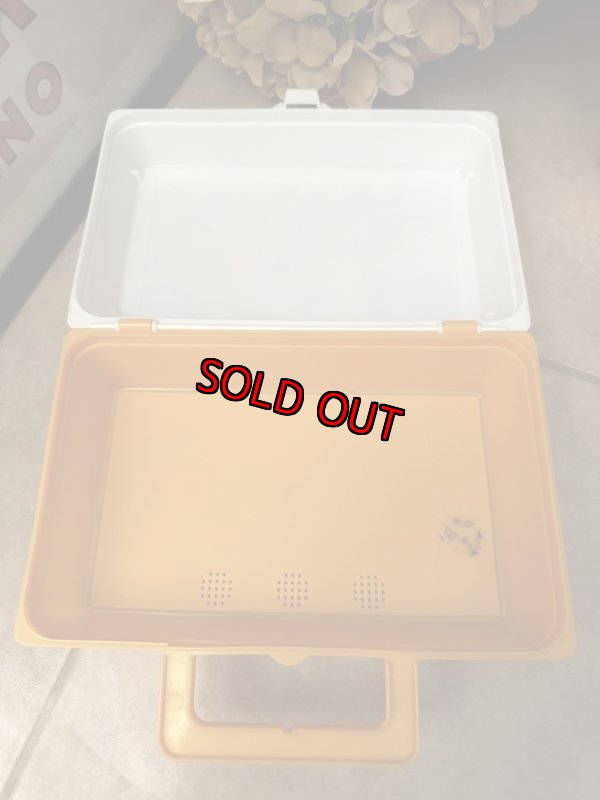 画像9: McDonald’s Happy Meal Yellow & white Lunch box 1987 / マクドナルド、ハッピーミールトイ  黄色と白　ランチボックス (9)