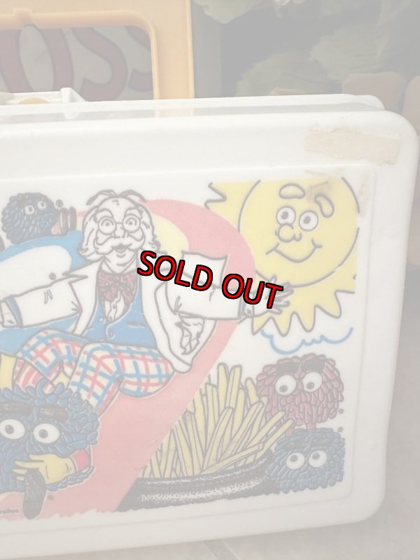 画像3: McDonald’s Happy Meal Yellow & white Lunch box 1987 / マクドナルド、ハッピーミールトイ  黄色と白　ランチボックス (3)