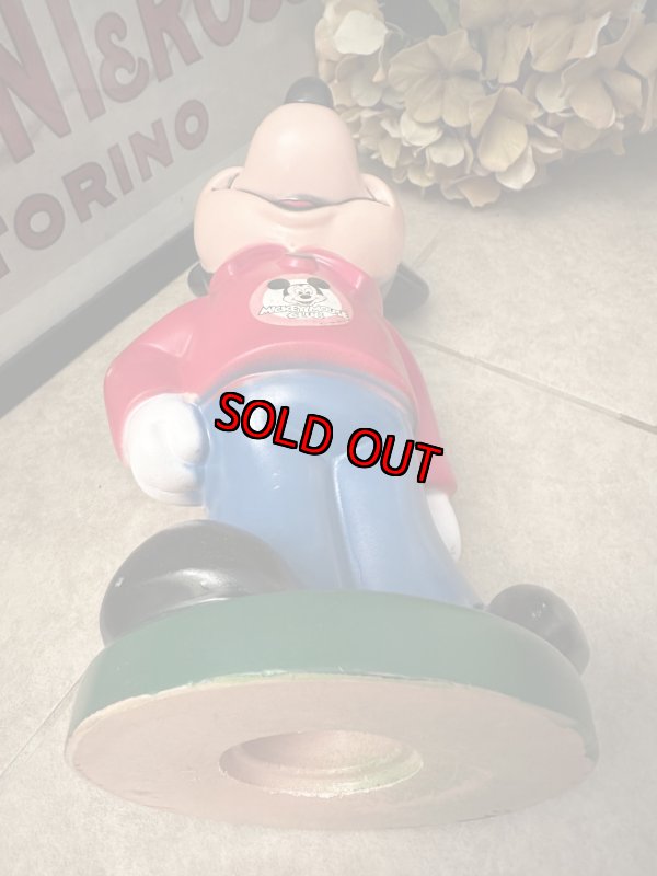 画像11: Disney Mickey Mouse  Vinyl doll coin bank (B) / ディズニーのミッキーマウス プラスチック製 貯金箱 (11)