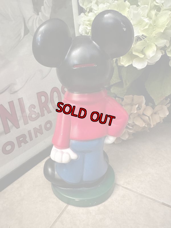 画像7: Disney Mickey Mouse  Vinyl doll coin bank (B) / ディズニーのミッキーマウス プラスチック製 貯金箱 (7)