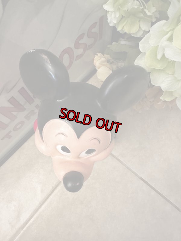 画像4: Disney Mickey Mouse  Vinyl doll coin bank (B) / ディズニーのミッキーマウス プラスチック製 貯金箱 (4)