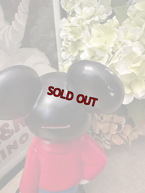 画像8: Disney Mickey Mouse  Vinyl doll coin bank (B) / ディズニーのミッキーマウス プラスチック製 貯金箱 (8)
