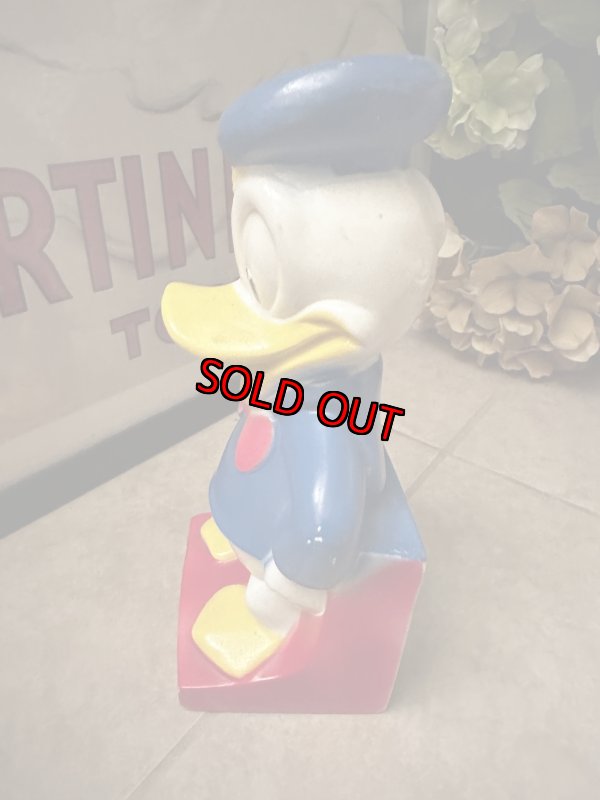 画像5: Disney Donald Duck Play Pal Vinyl doll coin bank / ディズニーのドナルドダック、プラスチック製　貯金箱 (5)