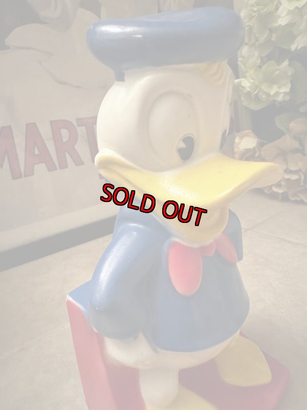 画像10: Disney Donald Duck Play Pal Vinyl doll coin bank / ディズニーのドナルドダック、プラスチック製　貯金箱 (10)