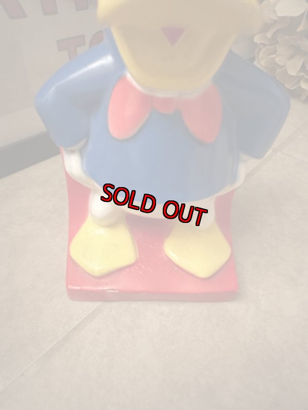 画像3: Disney Donald Duck Play Pal Vinyl doll coin bank / ディズニーのドナルドダック、プラスチック製　貯金箱 (3)